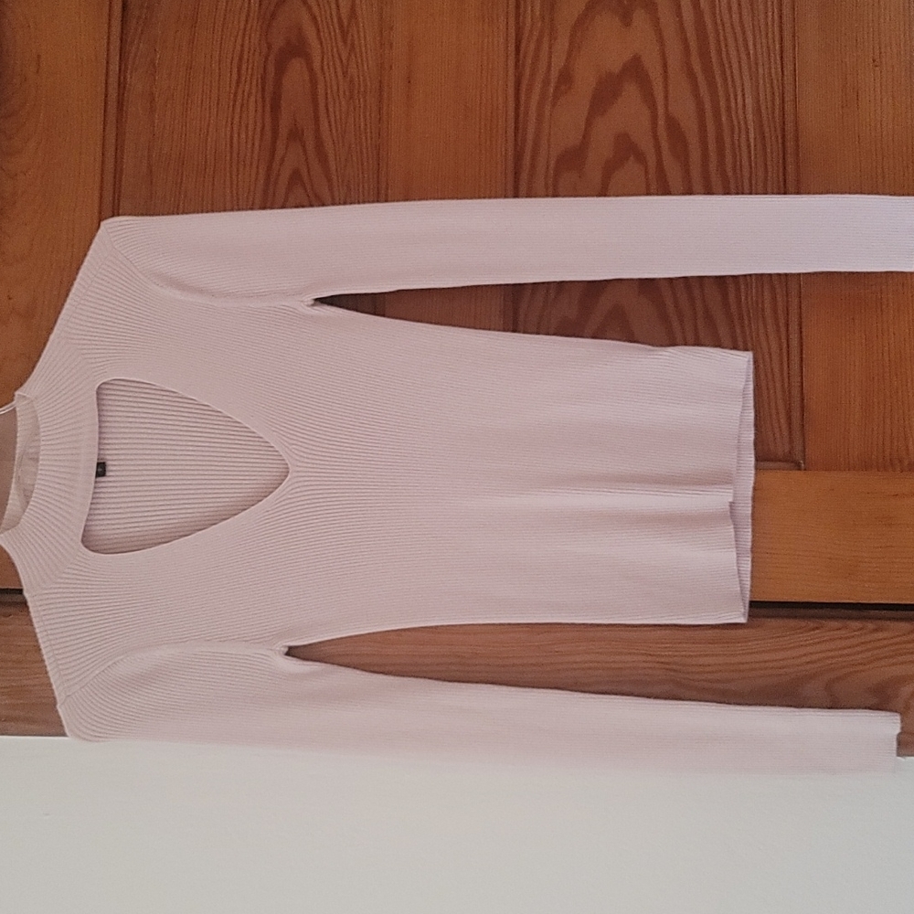 Express knit mock neck top
